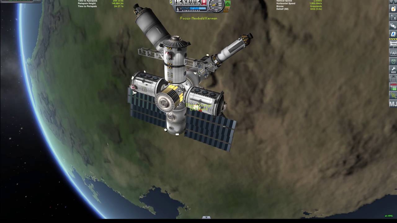 KSP: Обучалка по моду Easy Vessel Switch (EVS)