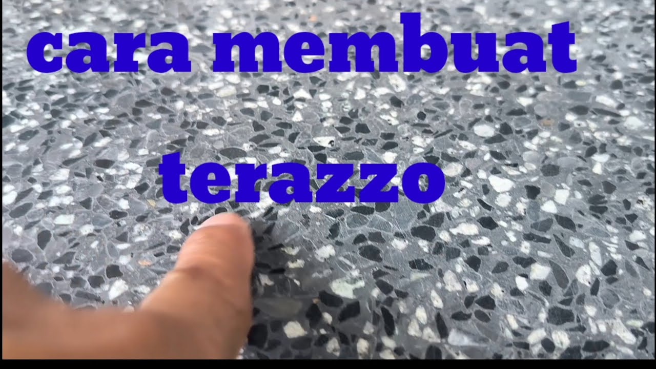 Cara nya membuat terazzo 