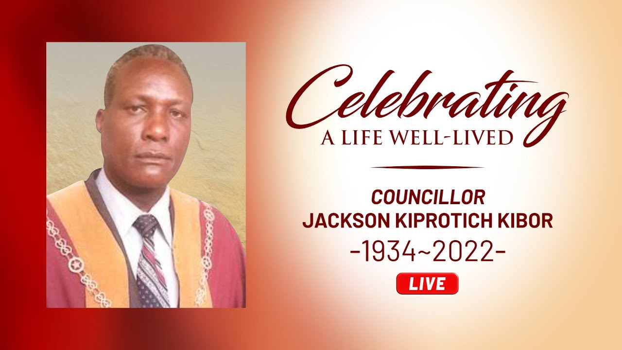 Celebrating the life of Councillor Jackson Kiprotich Kibor (1934 - 2022)