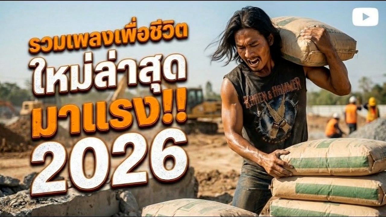 รวมเพลงเพื่อชีวิตมาแรง!! 2026 🎶 ใหม่ล่าสุด มันส์ฟังเพลิน