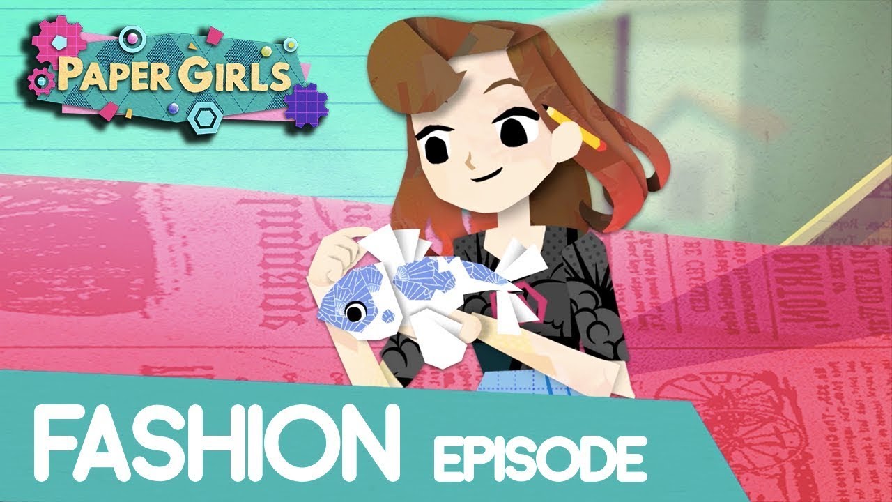 Solve a Fashion Emergency! | Episode 1 | Fun STEM Cartoons for Kids | The Paper Girls Show