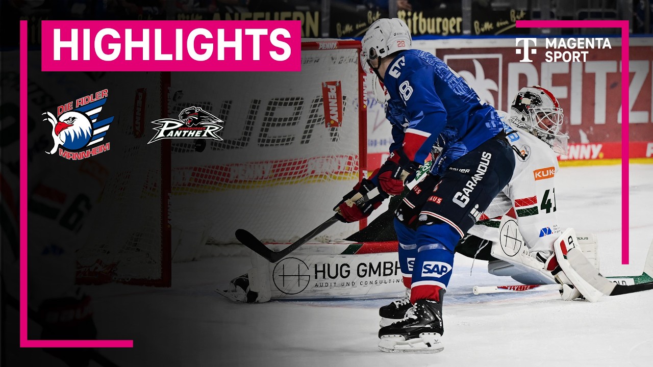 Adler Mannheim - Augsburger Panther | PENNY DEL | MAGENTA SPORT