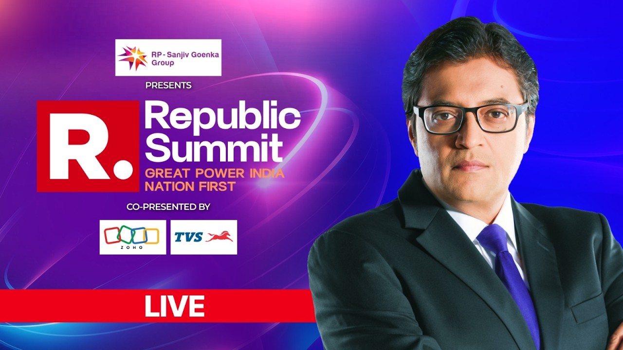 Republic Summit 2026 В ПРЯМОМ ЭФИРЕ: Арнаб Госвами, основатель и главный редактор | Великая держа...