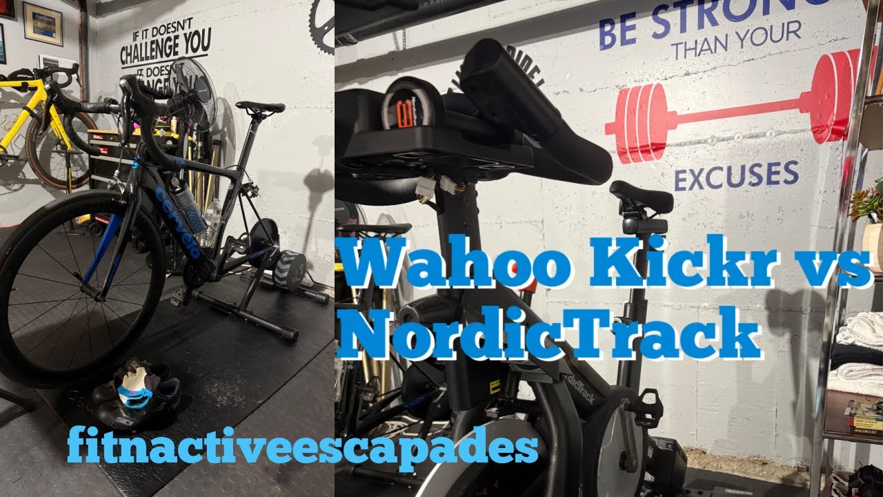 Wahoo Kickr vs NordicTrack S22i....Trainer comparison
