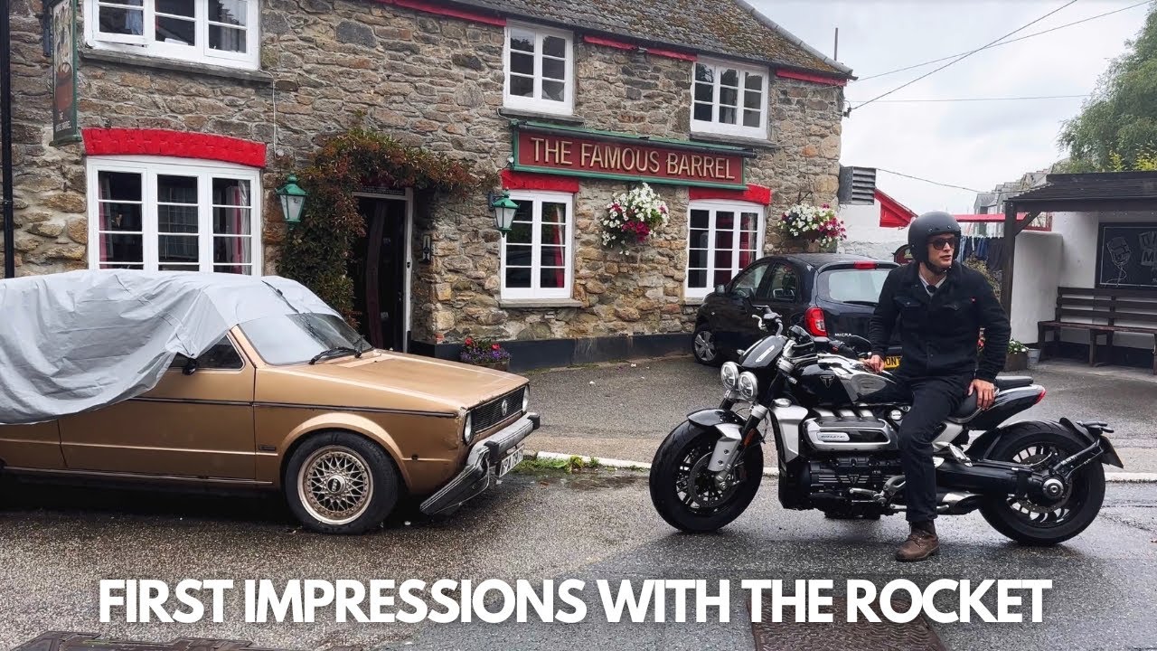The Triumph Rocket Arrives | Cornwall Diaries