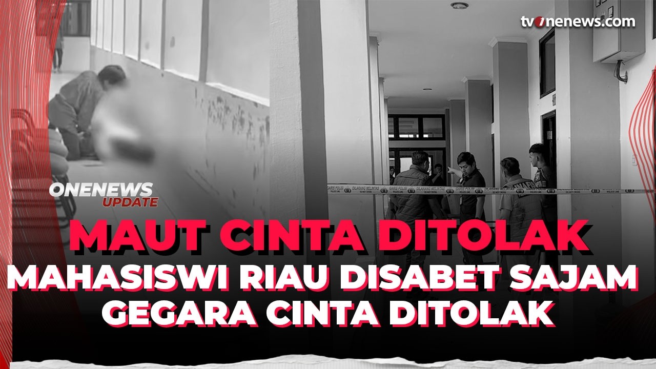 Cinta Ditolak, Mahasiswi di Riau Disabet Sajam di Bagian Kepala | OneNews Update