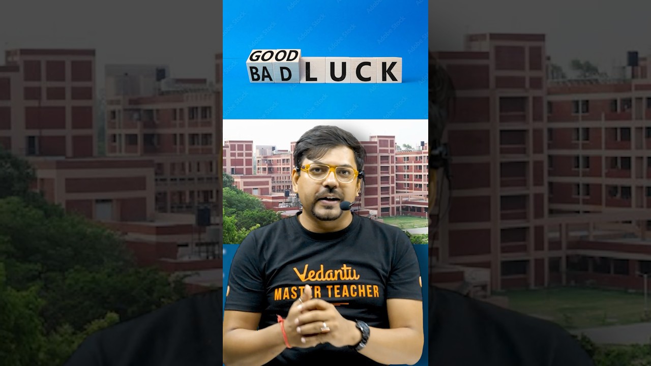 Can JEE 2024 be cleared by LUCK? 😱😱😱 #shorts #jee2024 #iitjee #jee #cbse #jeemains2024