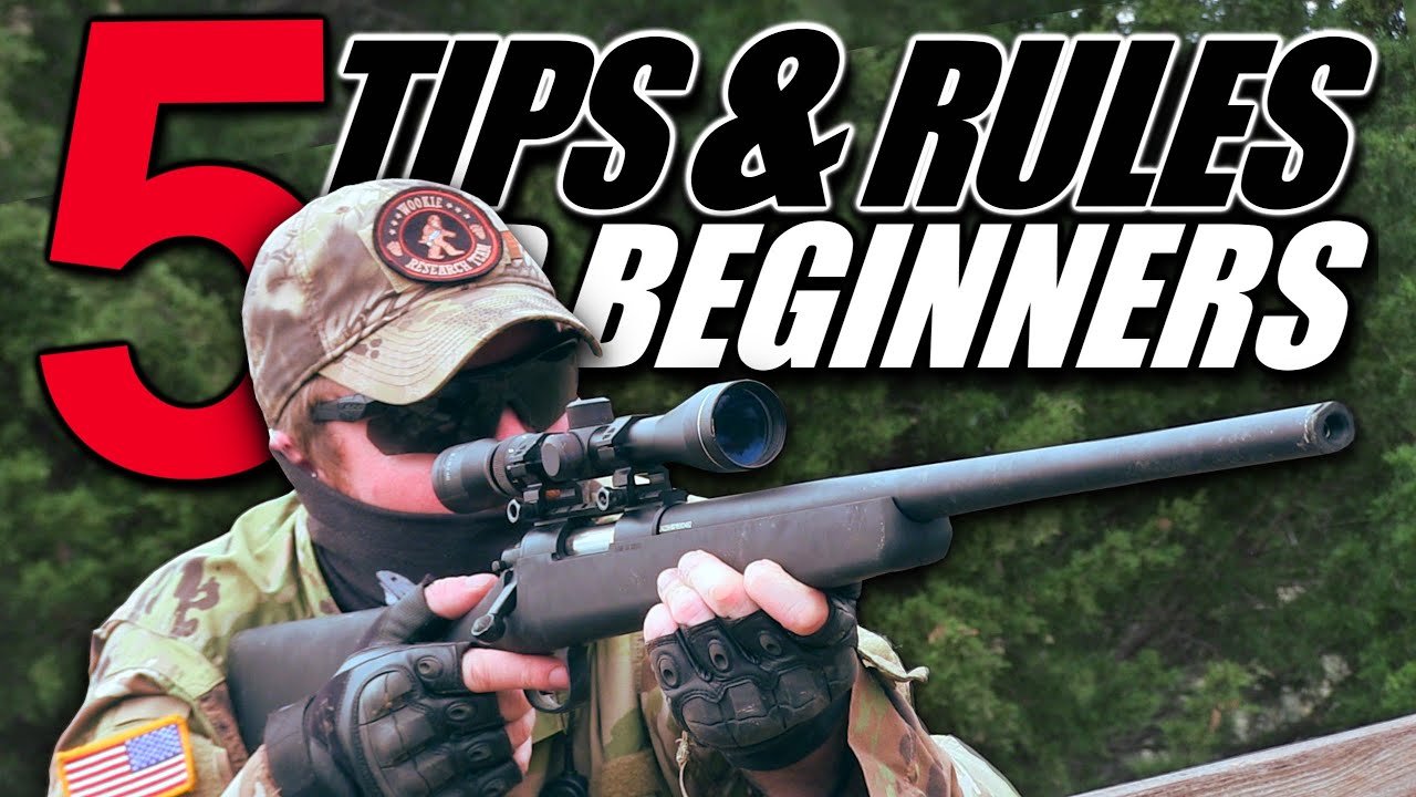 5 Tips and Rules For Airsoft Beginners