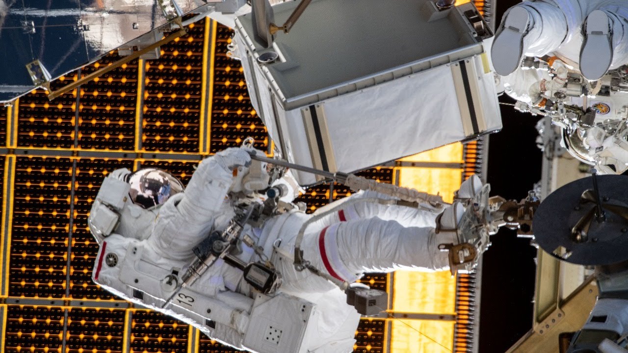 International Space Station Spacewalk, July 1, 2020