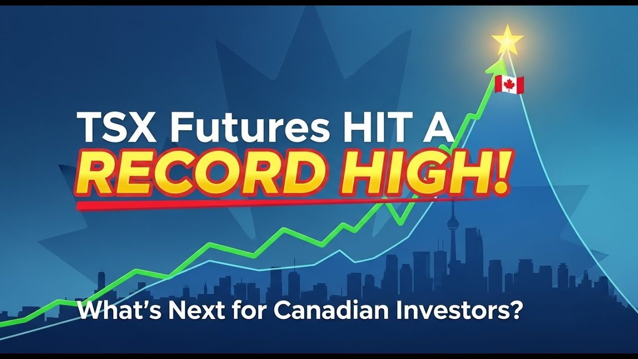 TSX Futures HIT RECORD HIGH! What's Next for Canadian Investors? | Investicore