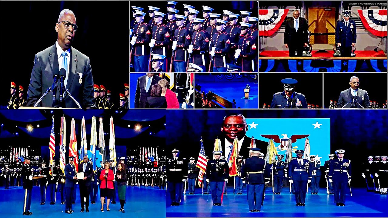 Secretary of Defense Receives FULL HONORS Farewell Ceremony!