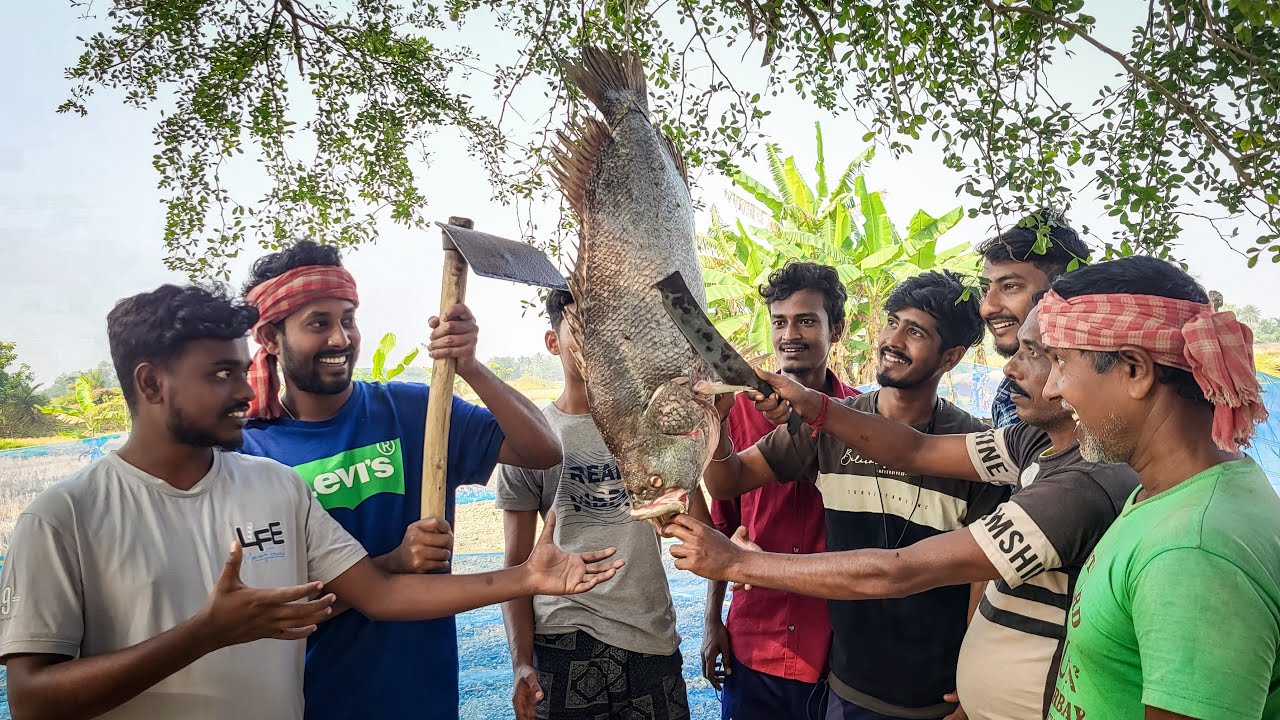 জীবনে প্রথমবার বড়দিনে,বিশাল বড় মাছ বাড়িতে কেটে, সবাই মিলে দারুন মজা করে খেলাম!!!