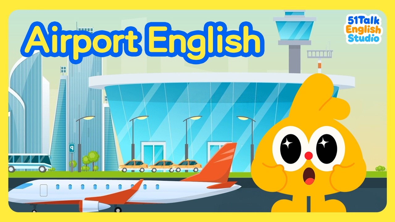 Airport English for Kids ✈️ | Travel English Expressions