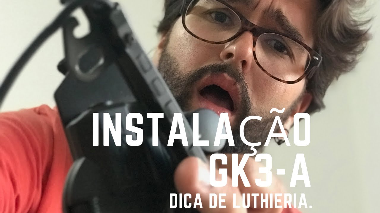 Como Instalar Captador GK-3/ Aula de Luthieria.