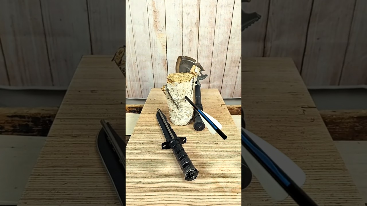 A KNIFE&hellip; THAT SHOOTS?! #shorts