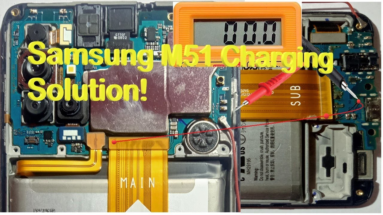 samsung m51 charging problem 100% solution