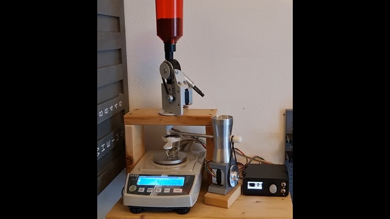 Powderomatic with Kern PCB 100-3 and Autotrickler parts