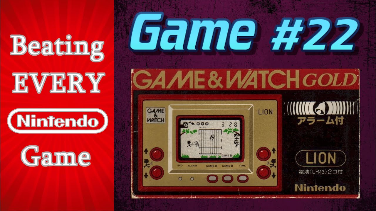 What Kind of Zoo is This? | Game & Watch: Lion | Beating Every Nintendo Game (#22)