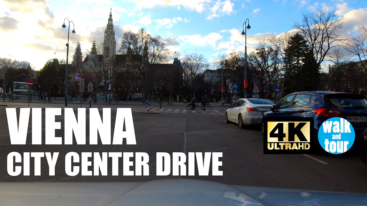 Drive Vienna City Center in 4K UHD (60 fps)