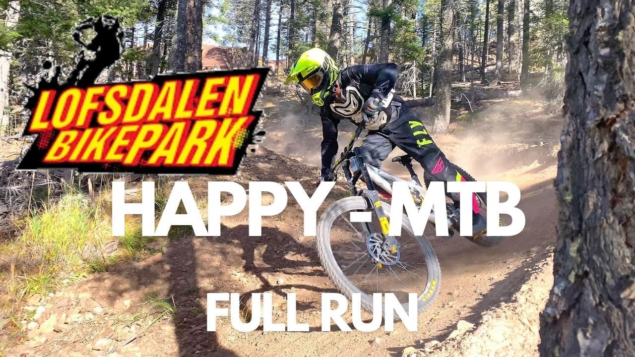 Lofsdalen Bike Park - Downhill -  Happy MTB - Full Run