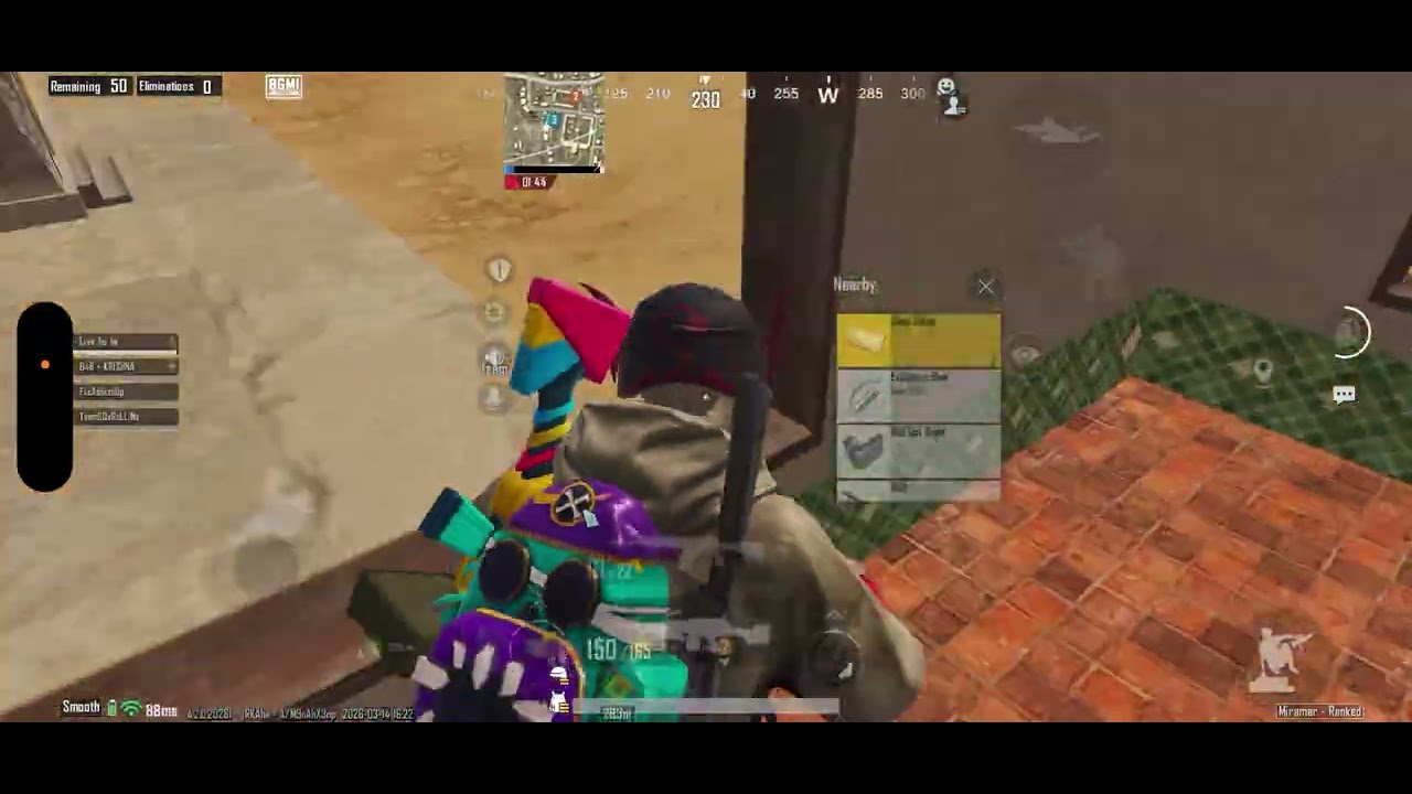 Solo chicken 7 kills ~ criminal Esports