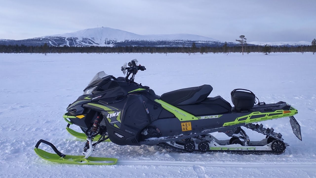 LYNX XTERRAIN 900 TURBO / Leviltä Ylläkselle moottorikelkalla!