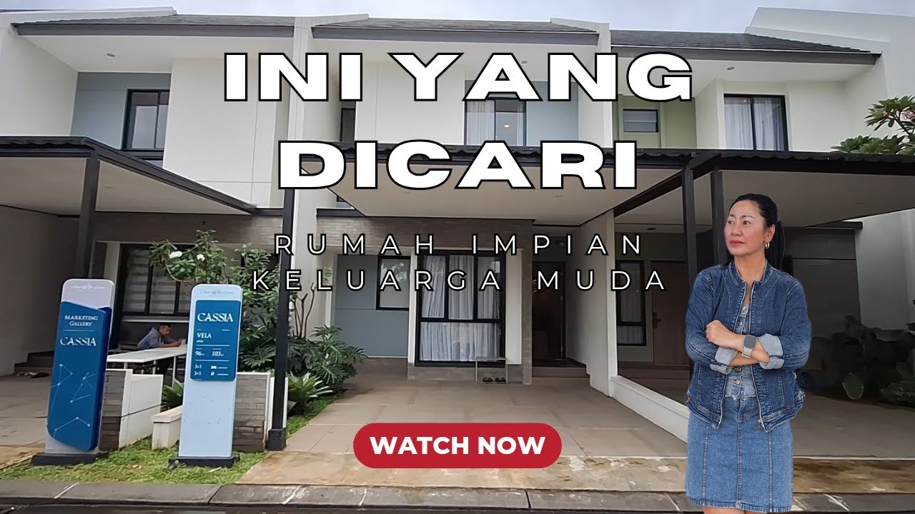 Review Lengkap Rumah Type Vela Cluster Cassia | Rumah Modern Tropical 3 Kamar + Kamar ART