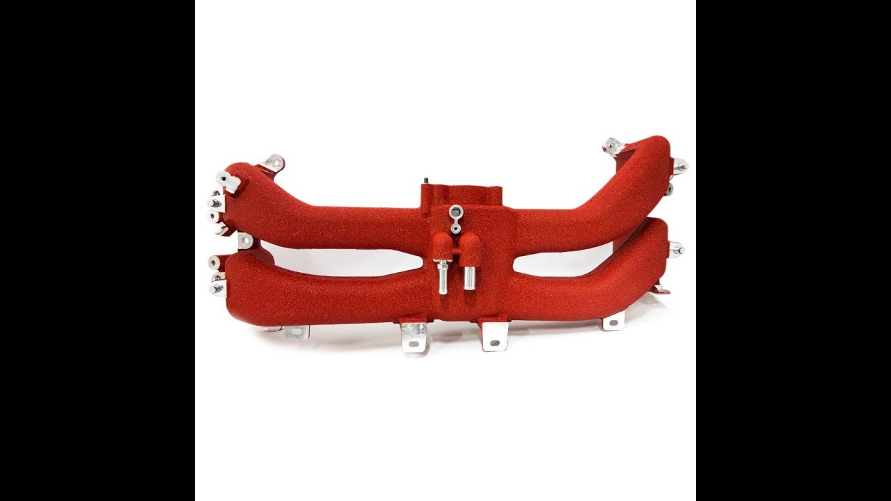Monkey Project 86 GT86 - BRZ FA20 Red Alu Manifold install