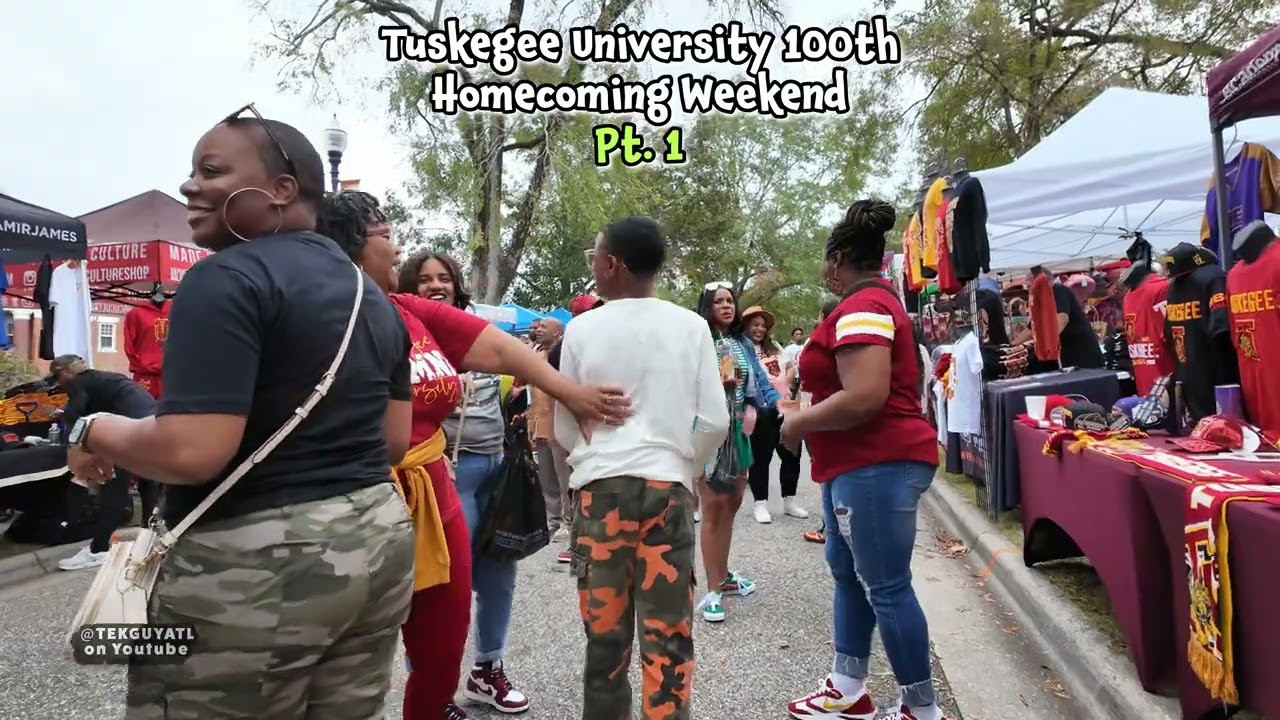 Tuskegee 100th Homecoming (Day 1) (1 of 3) #skegee #hbcu #fall #class #2024 #football #alabama #fun