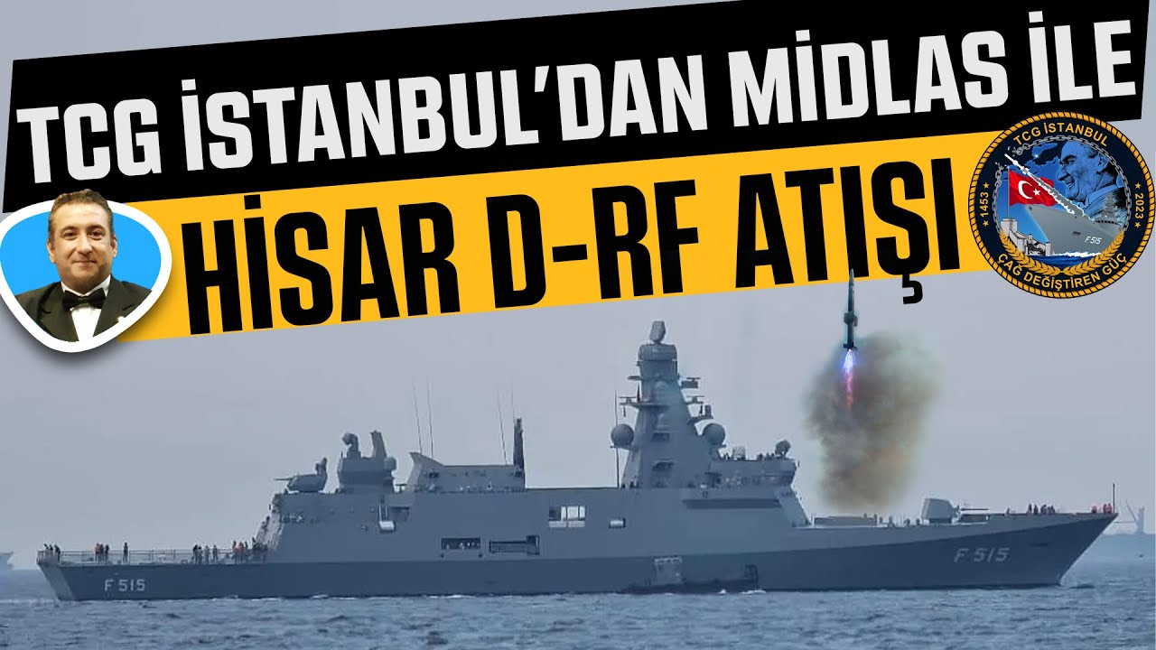 TCG İstanbul 'dan Midlas ile HisarD-RF Atışı