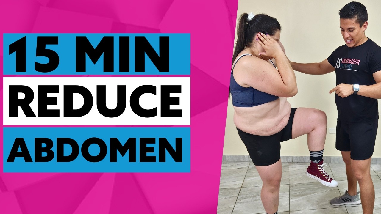😱 Los 3 Ejercicios MÁS EFECTIVOS Para ADELGAZAR Abdomen | EJERCICIOS Para ABDOMEN Y CINTURA | 15 MIN