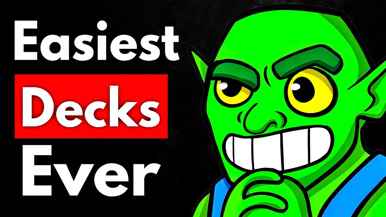 TOP 5 BEST NO SKILL Decks in Clash Royale!