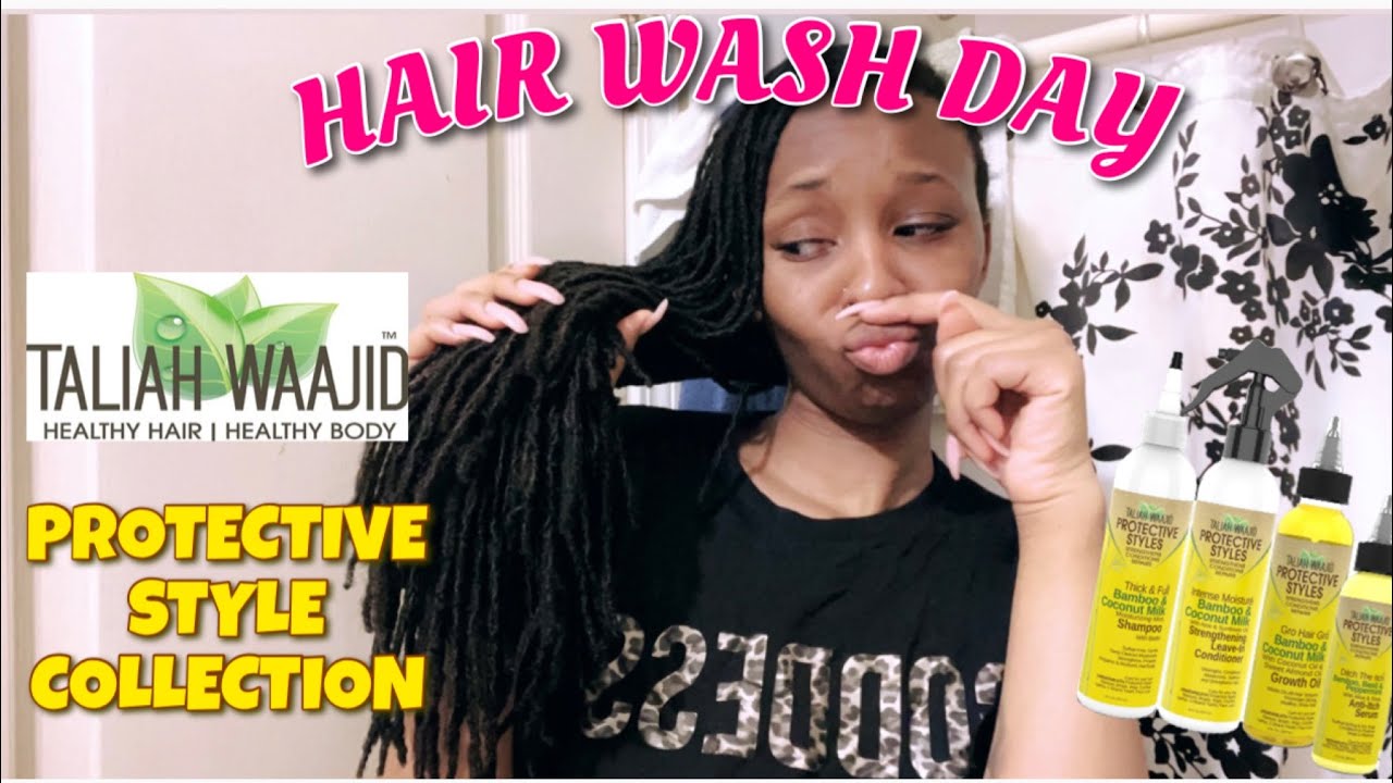 HAIR WASH ROUTINE: Wash, Retreat, and Review| ft. Taliah Waajid Products