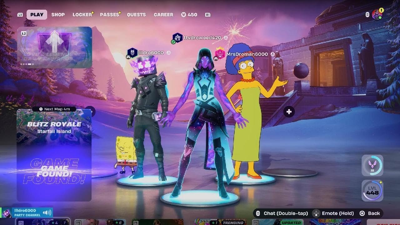 Blitz with family