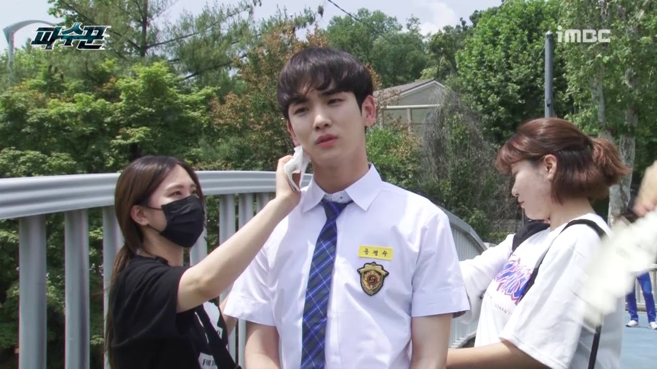 [#파수꾼]꽃고딩 기범씨 Key, 어머! 아역배우인줄 알았자나~♥(#터졌어터졌어)#TVPP메이킹 #TheGuardians