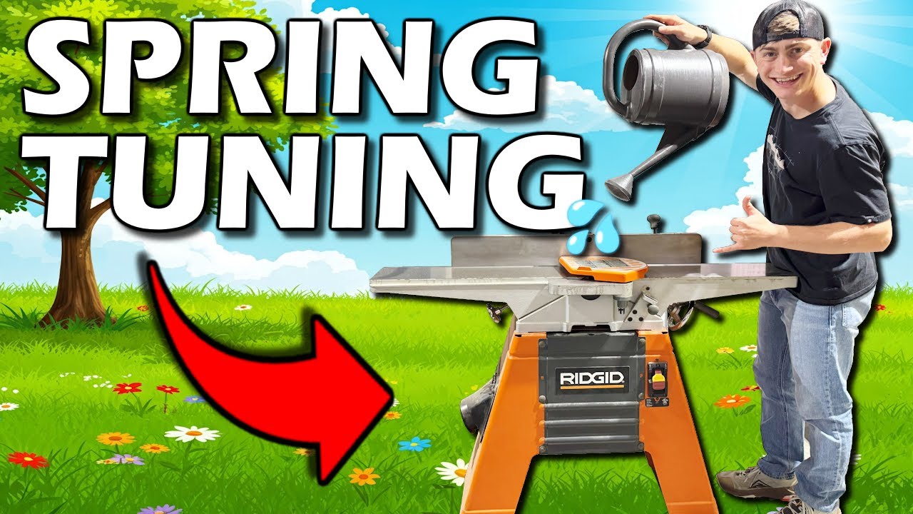 Spring Tuning: Jointer (JP06101) Maintenance (Blade replacement, adjustments, surface rust removal)