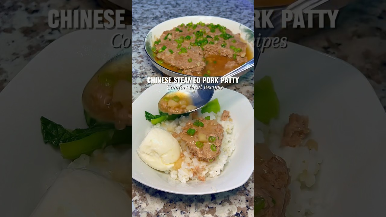 РЕЦЕПТ КИТАЙСКИХ ПАРОВЫХ СВИНИННЫХ КОТЛЕТ