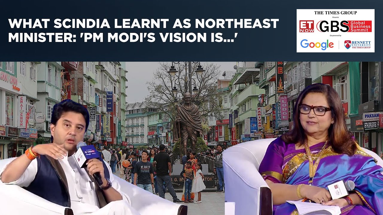 Jyotiraditya Scindia Reveals PM Modi's Vision For Northeast, Reveals Learnings As Minister| GBS 2025