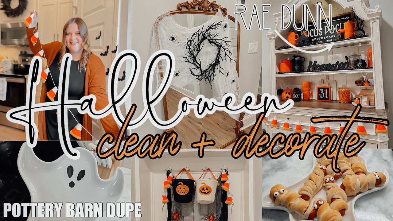 🎃2022 HALLOWEEN DECORATE WITH ME | HALLOWEEN DECORATIONS 2022 | RAE DUNN HALLOWEEN DECOR 2022