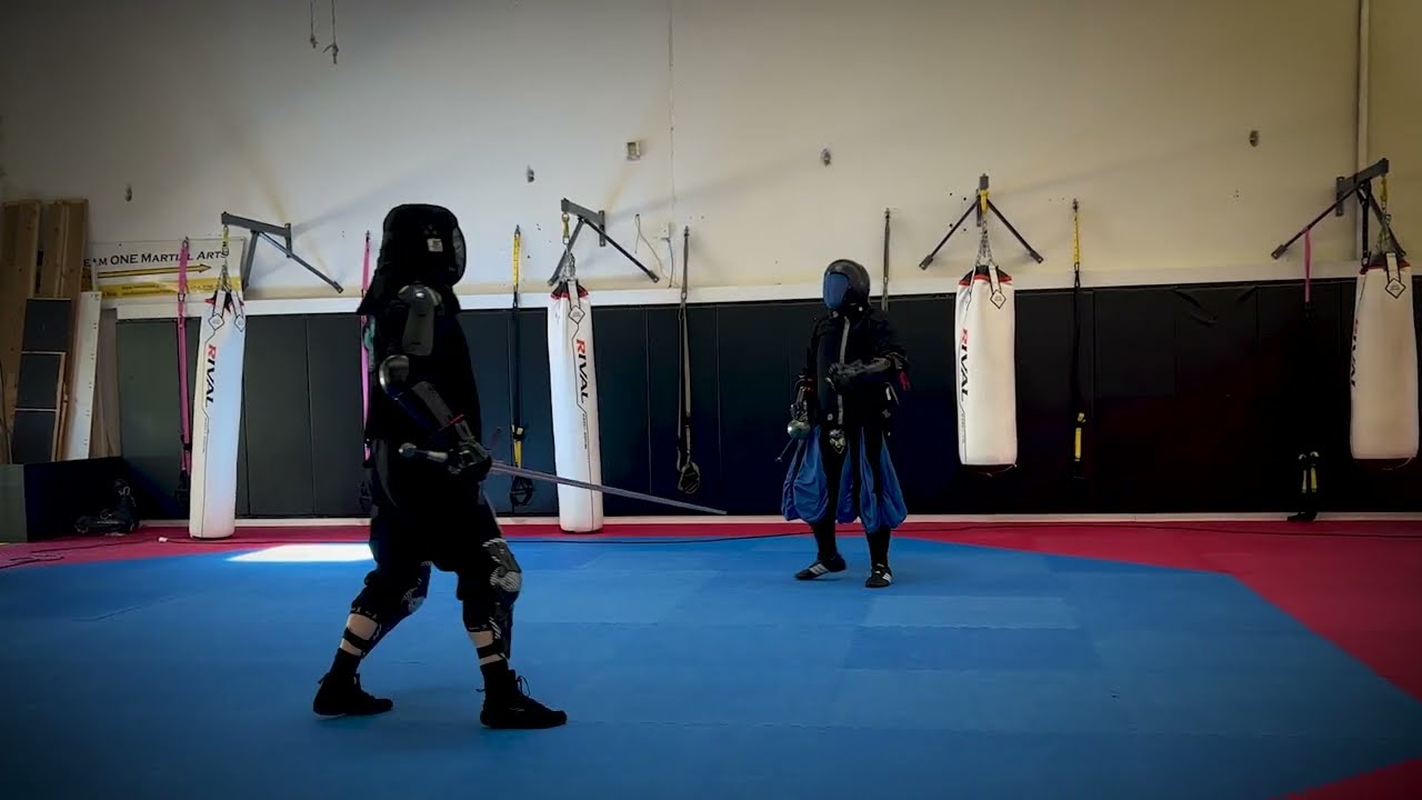 Rapier Vs Longsword Sparring - Instructor vs Student