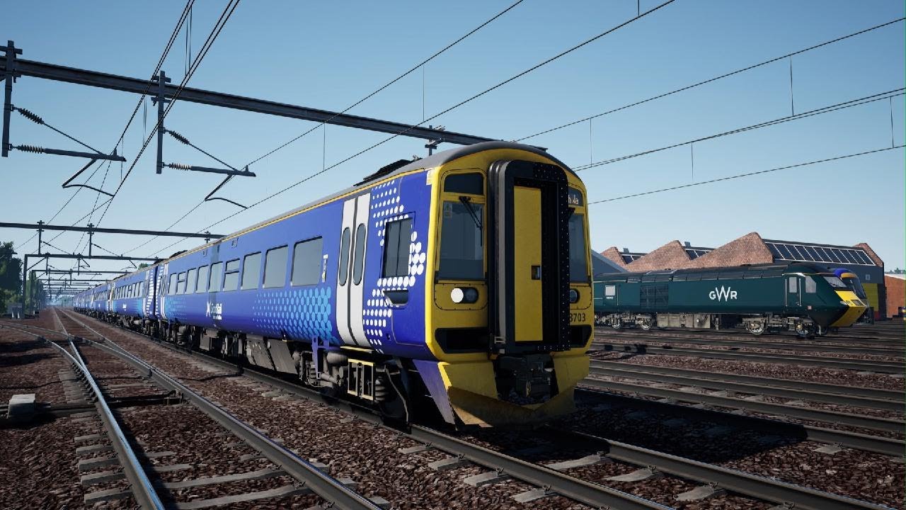 Train Sim World 5 Scotrail Class 158 AWS Fife Circle Line PS5 Gameplay