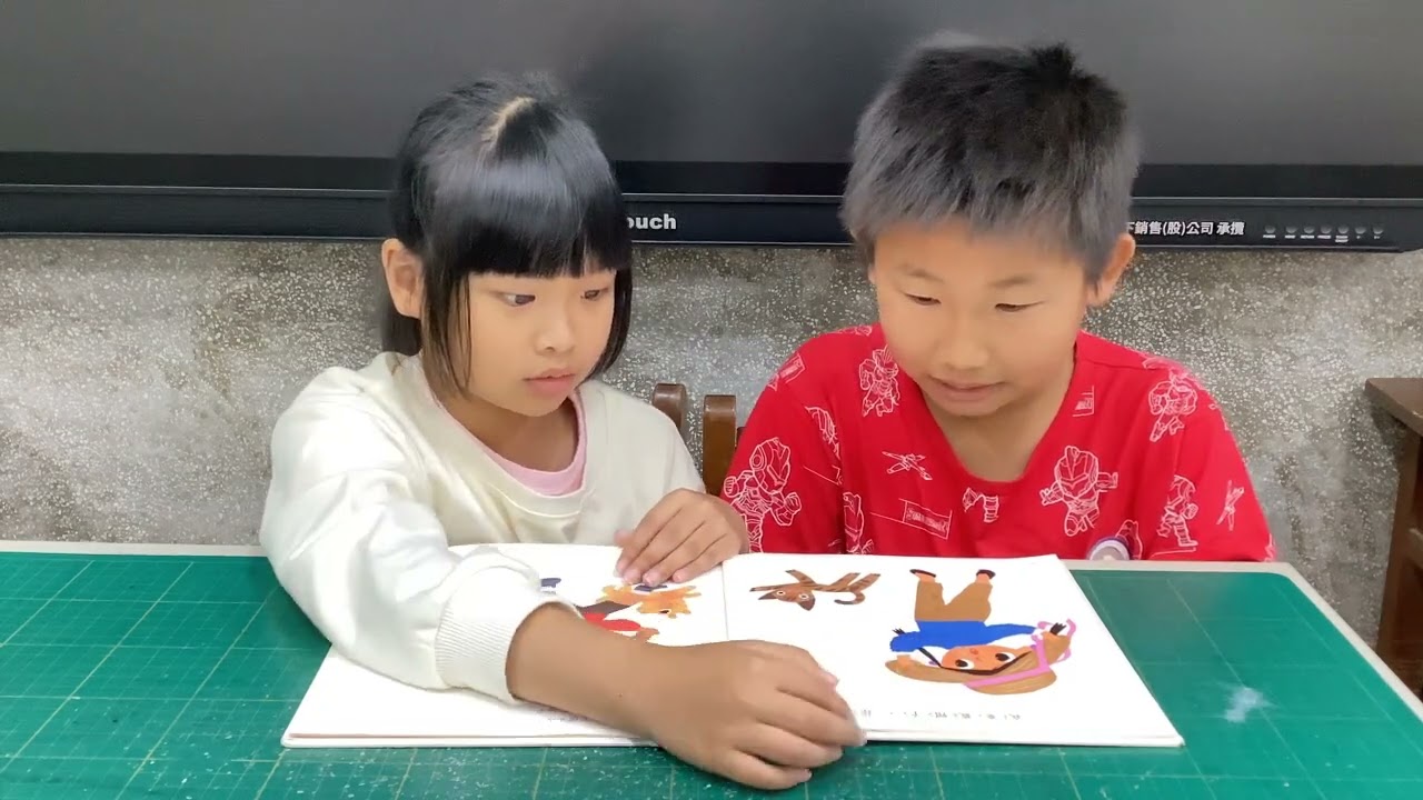 「開心讀書 快樂表達」口湖國小閱讀影片--二年級泓毅08別學我