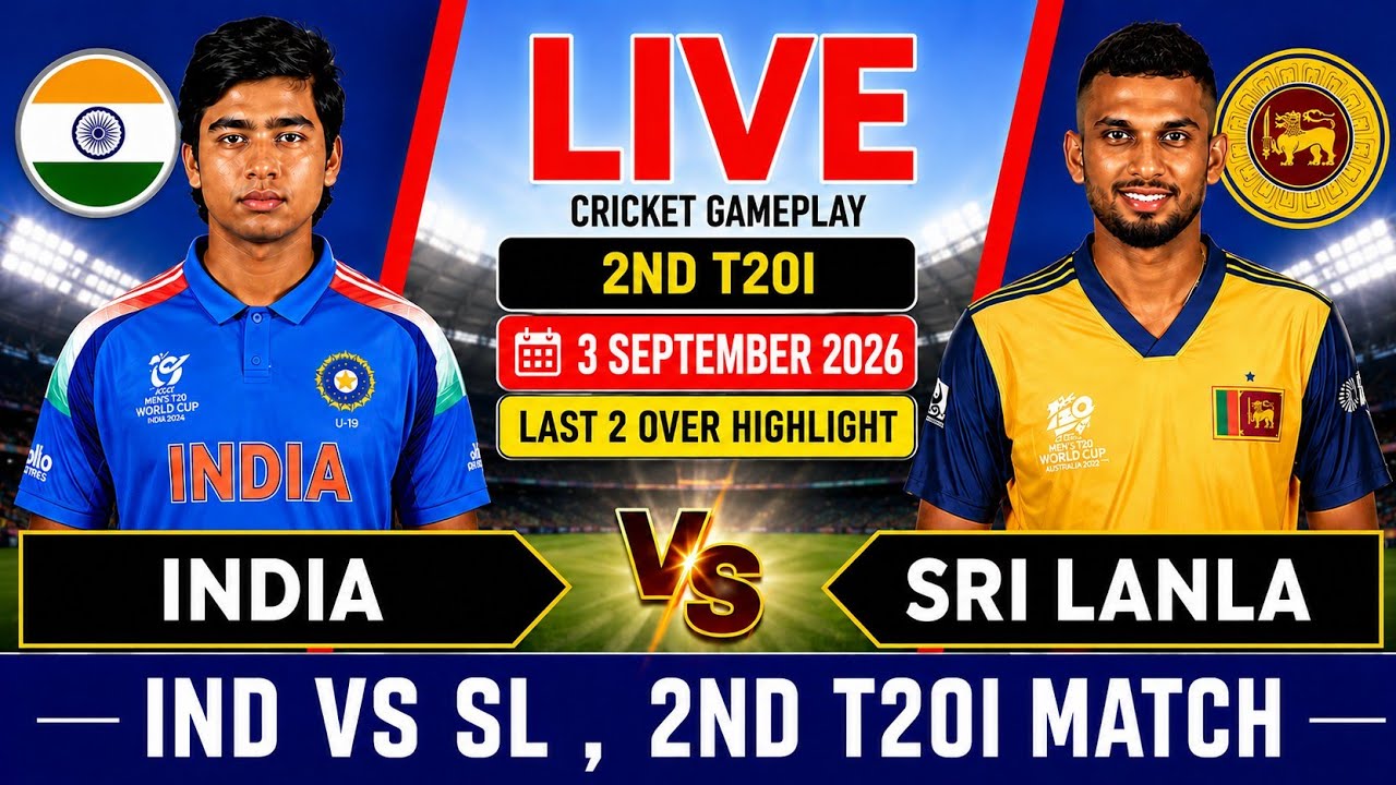 IND vs SL 2nd T20 Highlights | India vs Sri Lanka | Cricket 19 Gameplay | Match Highlights