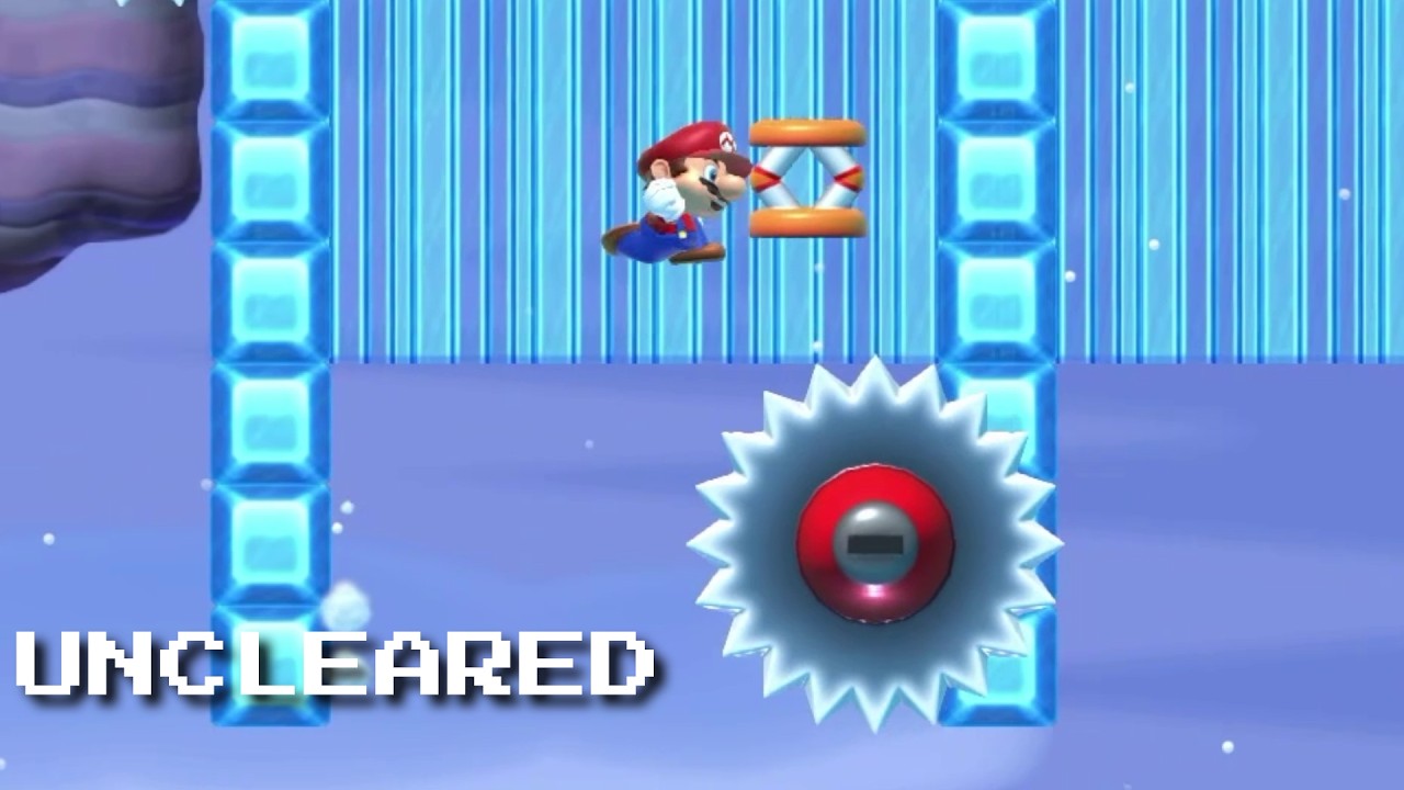 Uncleared (No Skips): Fancy Spring-work then Dev Star Beats Me (Mario Maker 2, Switch 2)