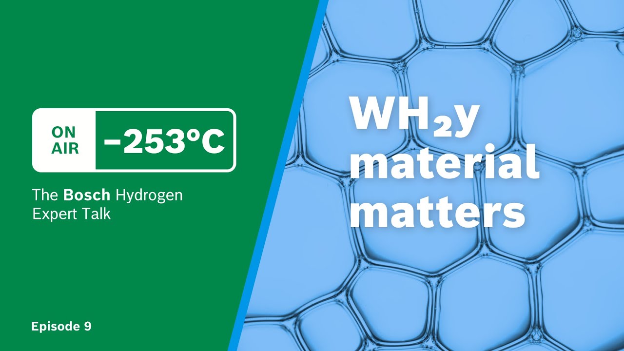Efficient PEM Electrolysis: Why material matters  | -253°C | The Bosch Hydrogen Expert Talk #9