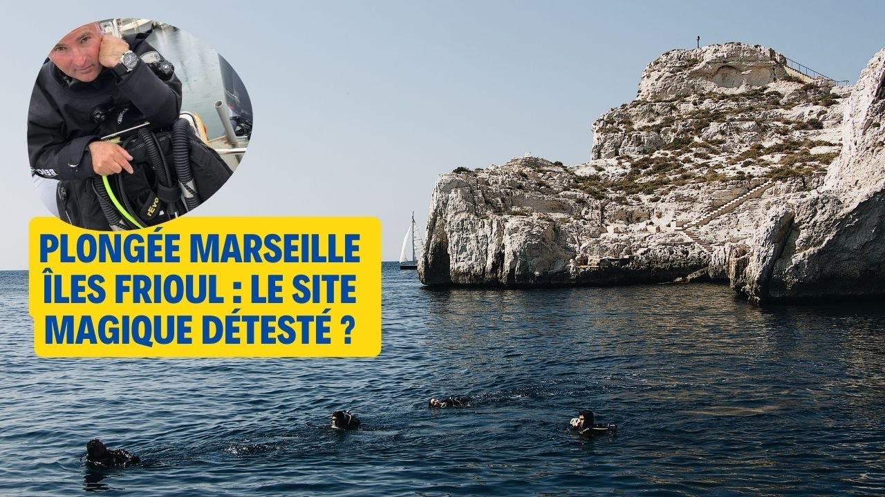 Plong&eacute;e Marseille Frioul : Cap Caveau, site magique d&eacute;test&eacute; ? #plongeemarseille #frioul