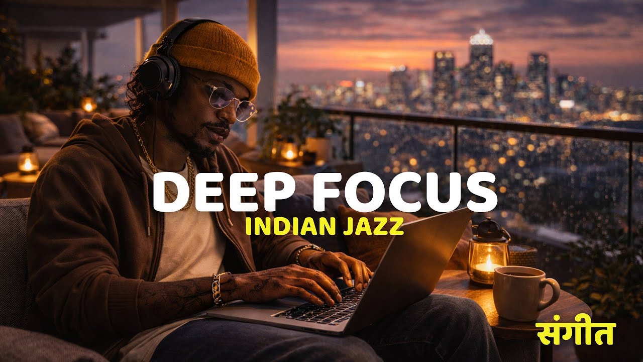 Deep Focus Music – Indian Jazz Relax for Work & Study