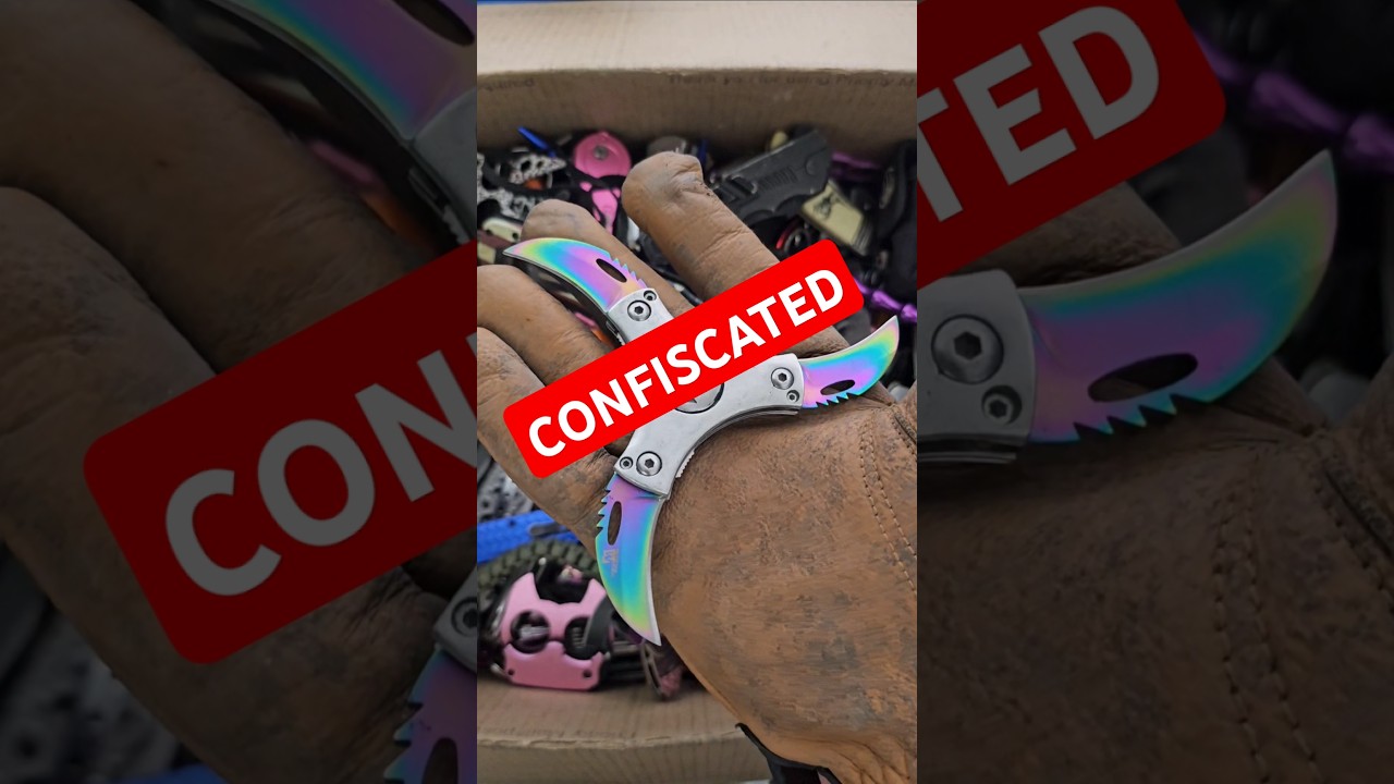 I Bought 25 POUNDS Of TSA Confiscated Knives And I ACTUALLY FOUND SOMETHING GOOD!?