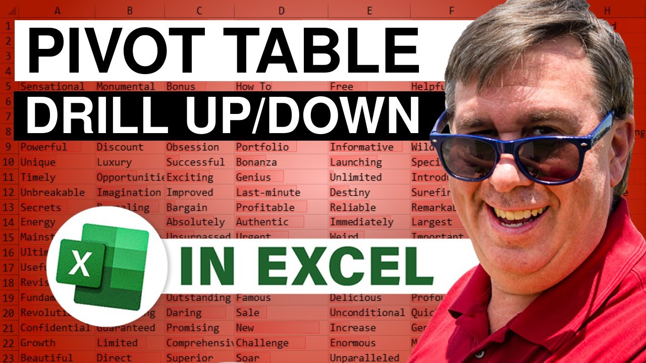 Excel — Освойте мощные методы работы со сводными таблицами Excel: детализация и детализация — Эпи...