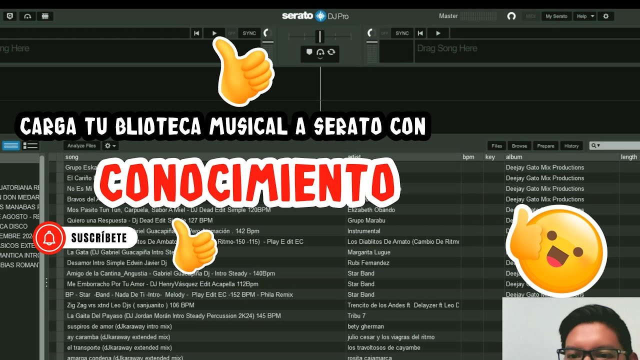 BIBLIOTECA MUSICAL AUTOMÁTICA SERATO DJ PRO #música #dj #serato #seratostems #seratoitech #deejay